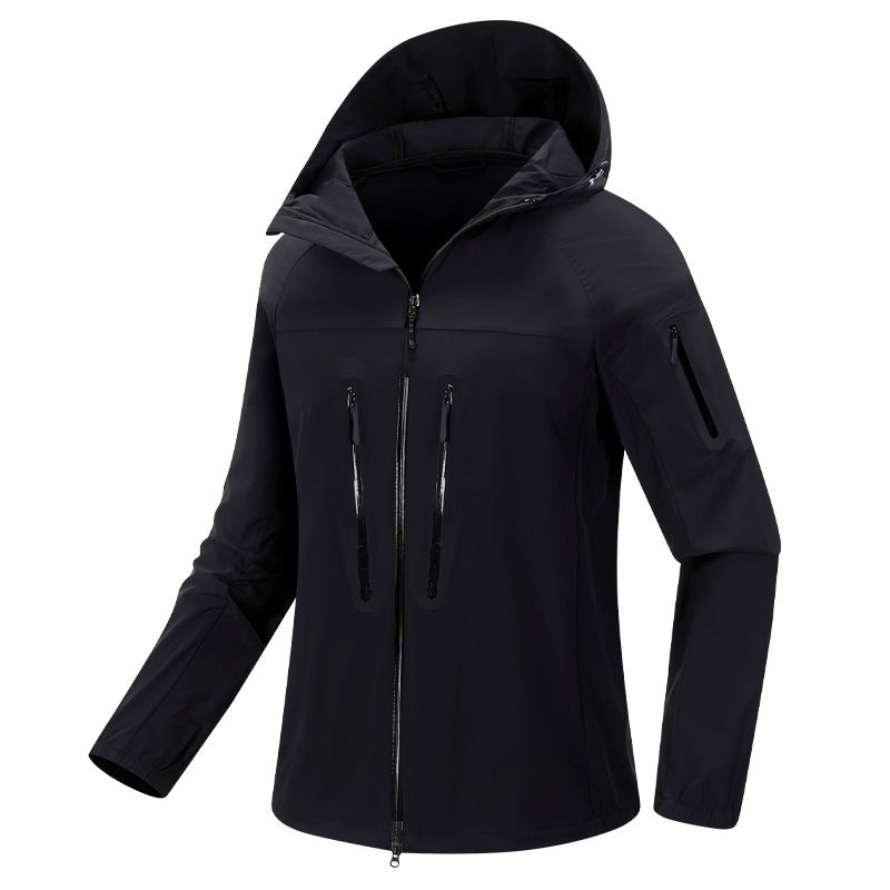 Summer Outdoor Sports Hiking Lightweight Breathable Waterproof Casual Coat Couple Sun Protection Coat Upf50 - Image 1